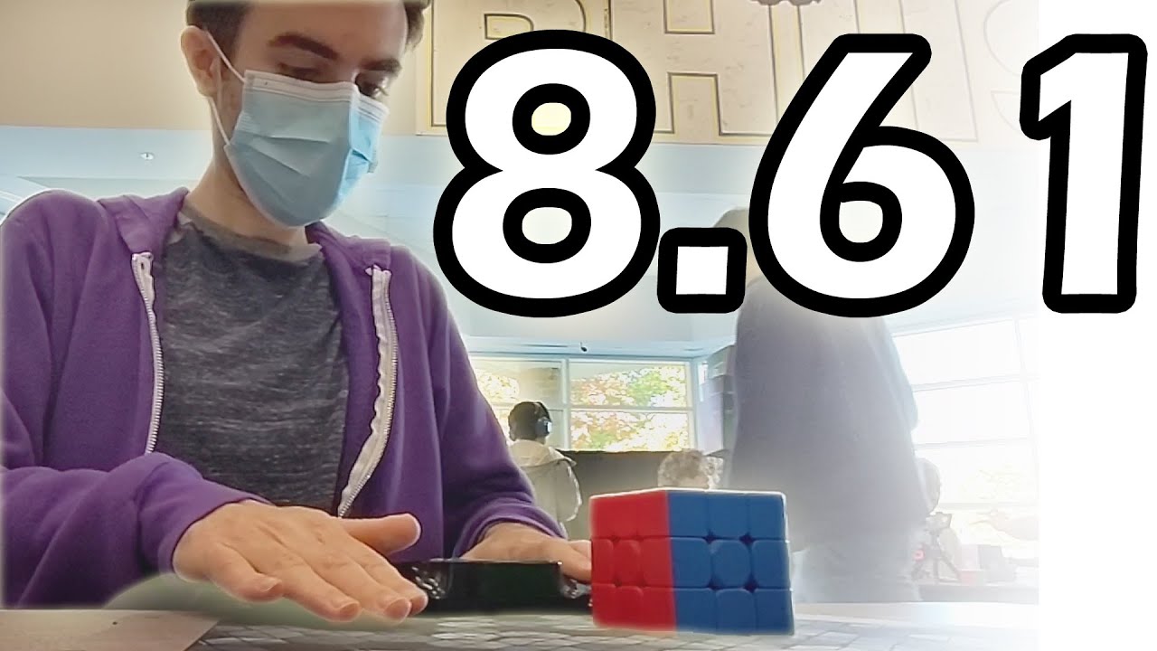8.61 PR 3x3 Average!!