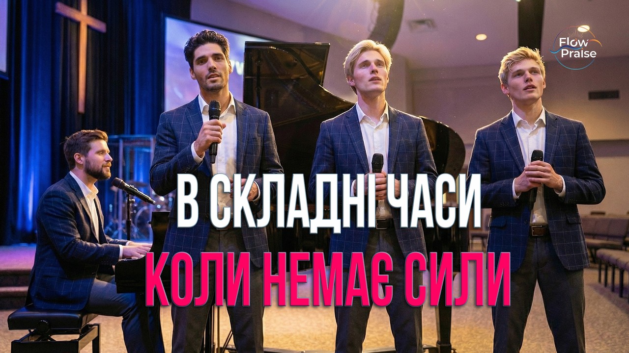 В складні часи, коли немає сили - Flow Praise (Official Lyric Video) | Хвала і поклоніння