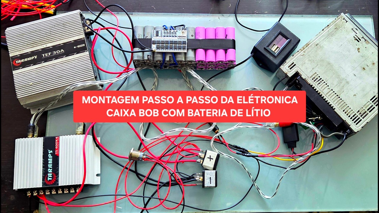 MONTAGEM COMPLETA DO SISTEMA HIBRIDO DA CAIXA BOB