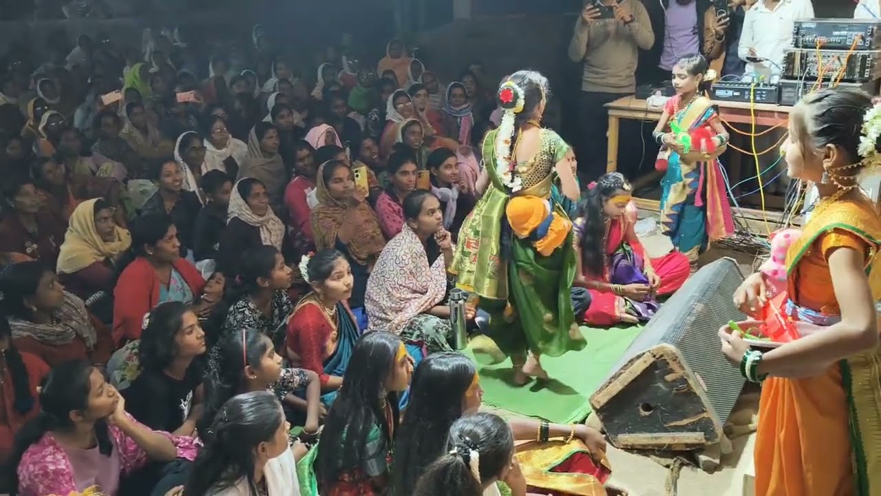 सुया घे ग दाभन घे नृत्य जिल्हा परिषद प्राथमिक शा रामेश्वर सांस्कृतिक कार्यक्रम Suya ghe g dabhan ghe