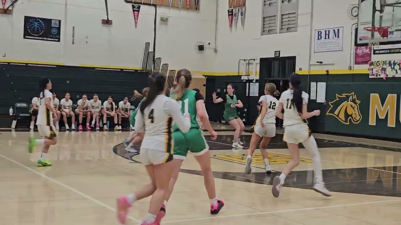 San Marin girls jv vs Archie Williams 1st half 