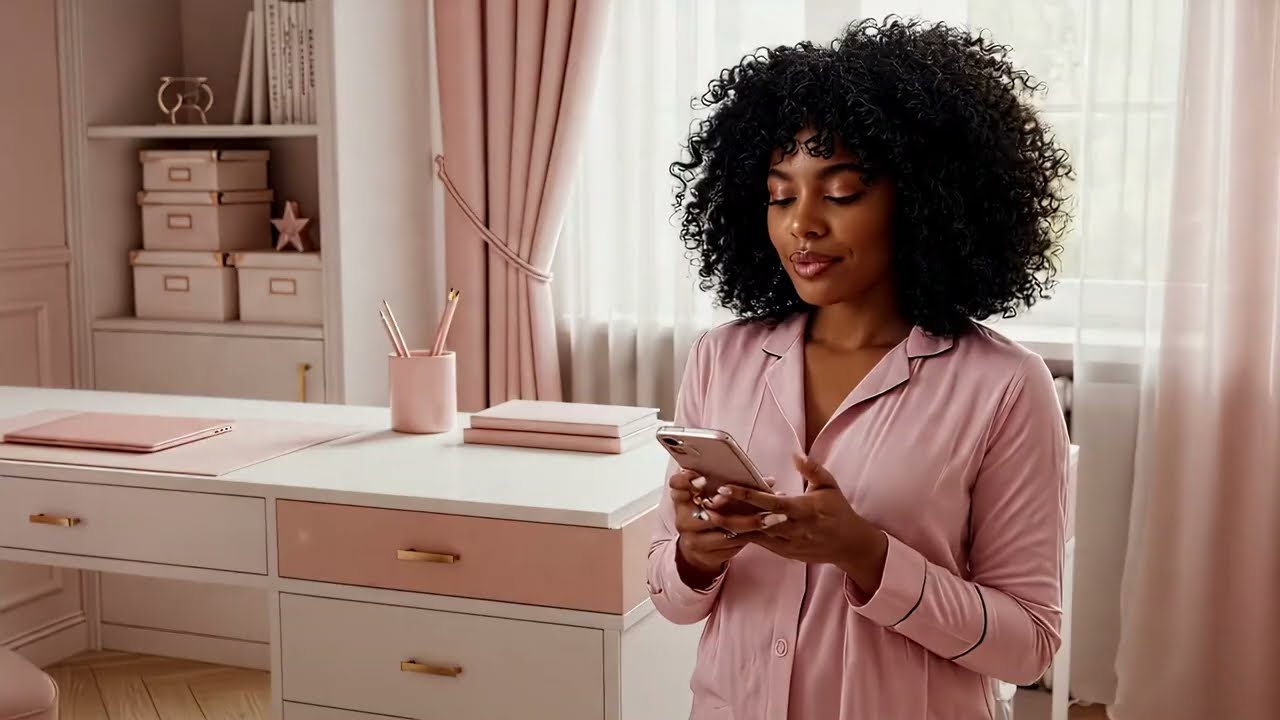 Pink Morning Routine | An AI Short Film