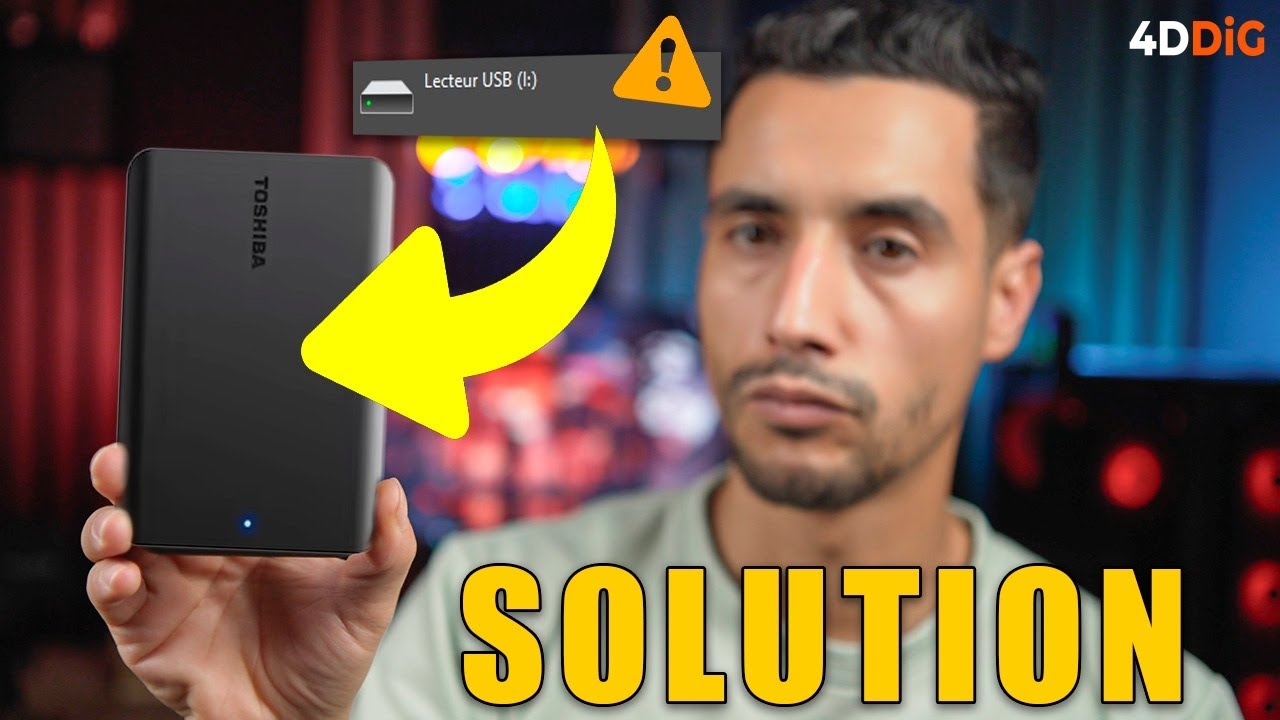 10 Solutions  si ton disque dur Toshiba ne s'affiche pas sur Windows !