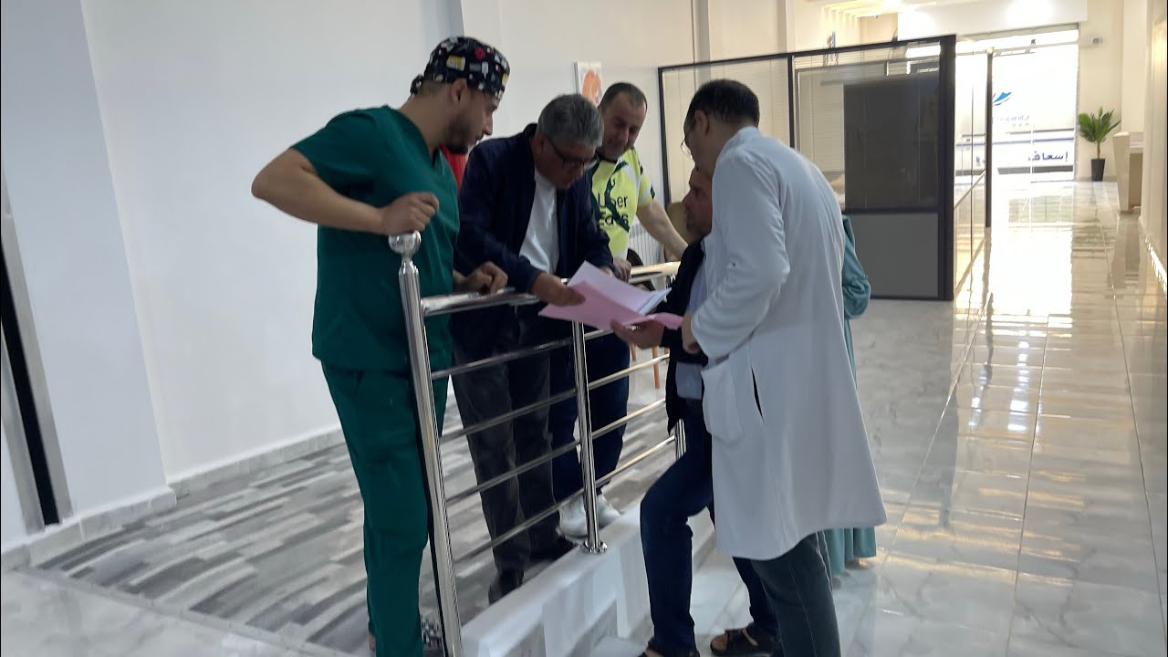 جرعة أمل🥹رغم الألم مبتسمون💔مصحة تصفية الدم (دياليز )كلينيك توفيق العلمة