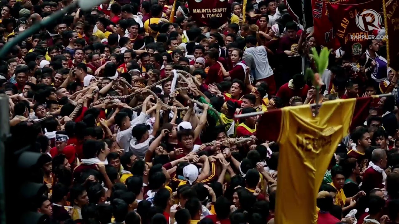 Sea of devotees in Traslacion 2018: 'Viva!'
