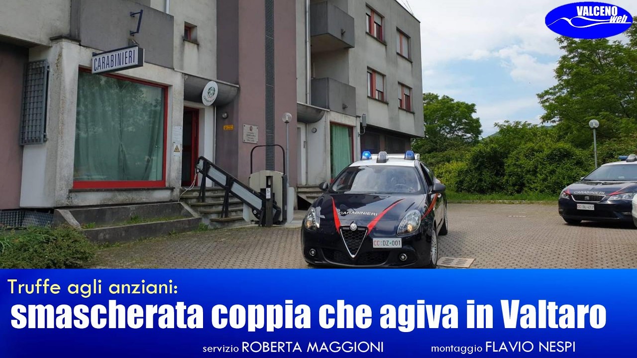 Truffe agli anziani: smascherata coppia che agiva in Valtaro