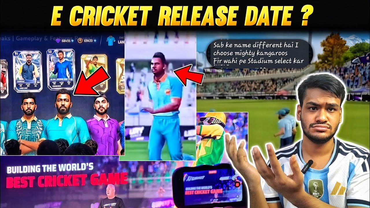 𝗘 𝗖𝗿𝗶𝗰𝗸𝗲𝘁 𝗡𝗲𝘄 𝗚𝗮𝗺𝗲𝗽𝗹𝗮𝘆 𝗟𝗲𝗮𝗸 & 𝗥𝗲𝗹𝗲𝗮𝘀𝗲 𝗗𝗮𝘁𝗲 | 𝗕𝗲𝘁𝘁𝗲𝗿 𝗧𝗵𝗮𝗻 𝗥𝗖𝟮𝟰?? 𝗘 𝗖𝗿𝗶𝗰𝗸𝗲𝘁