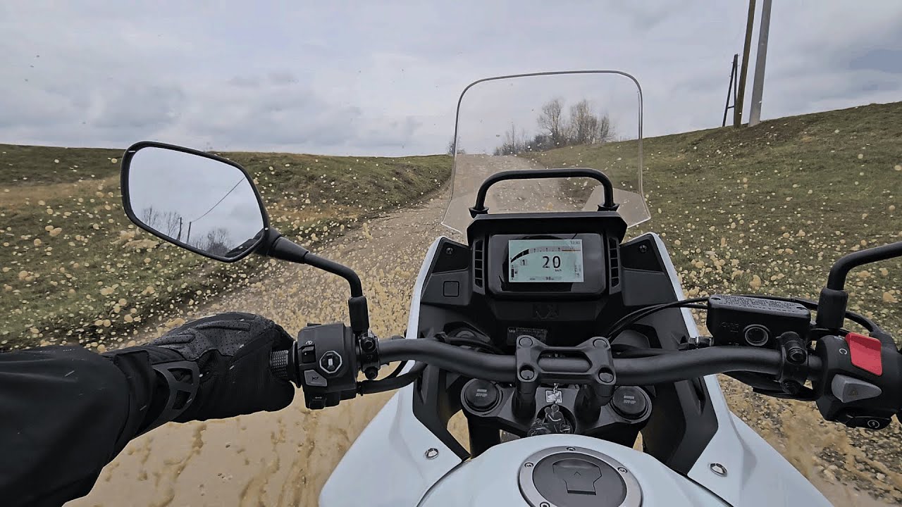 Honda NX500 Mud Offroad Test – Can It Handle This Terrain? | POV (No talking)