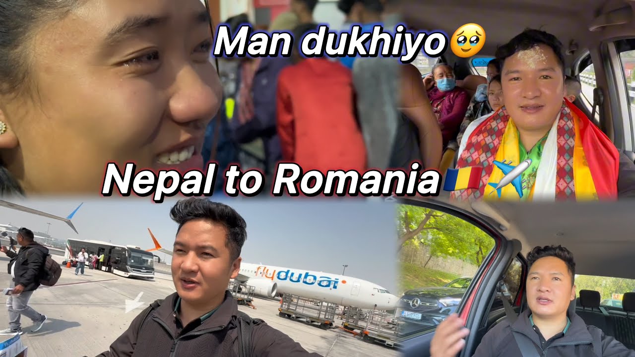 Nepal to Romania✈️ / Flydubai / 3month vacation👌 / Raj lama07