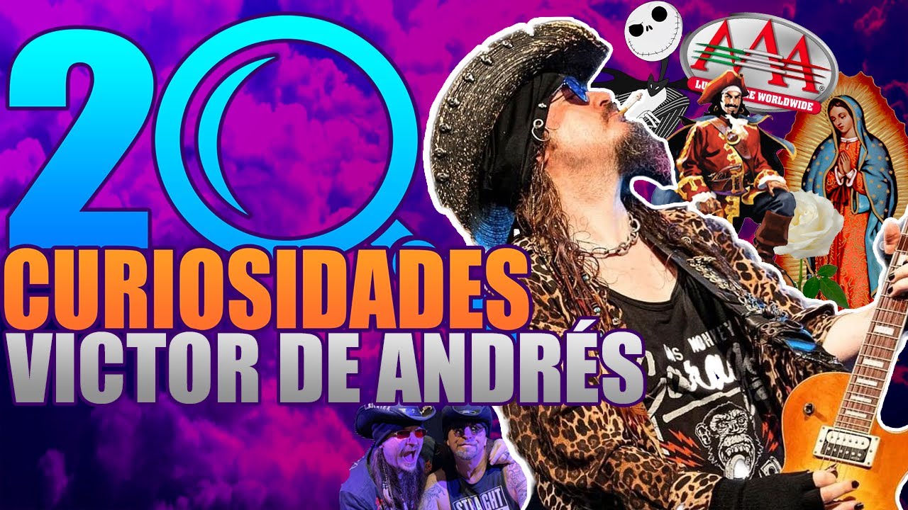 20 datos que NO sabías de Victor de Andrés (Mägo de Oz) 😱