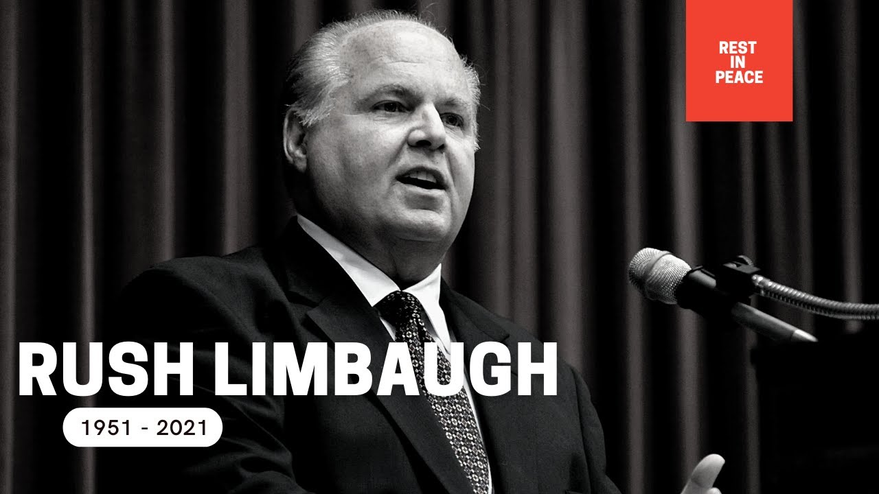 Rush Limbaugh, conservative talk radio host, dead at 70