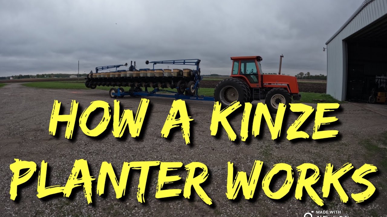 How a kinze planter works, read description.