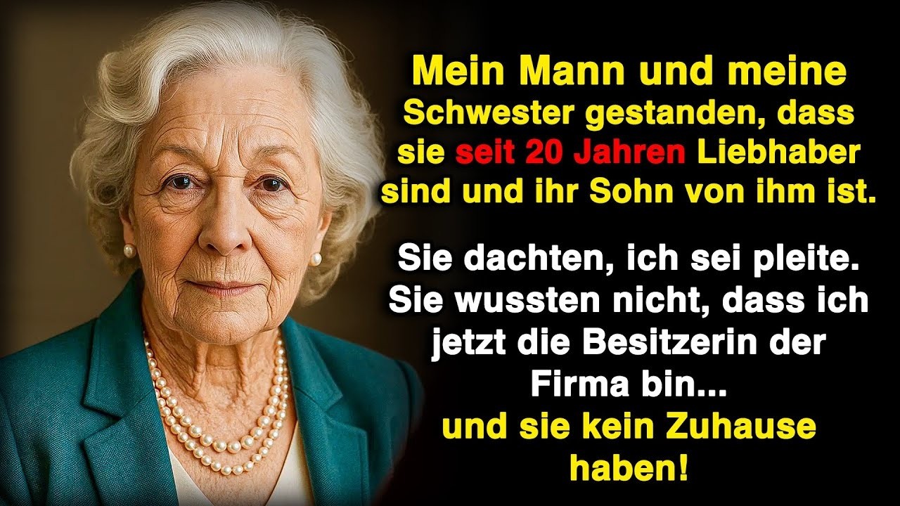 70Mein Mann gestand, ein Kind mit meiner Schwester – ohne zu wissen, dass ich die Firma besitze!