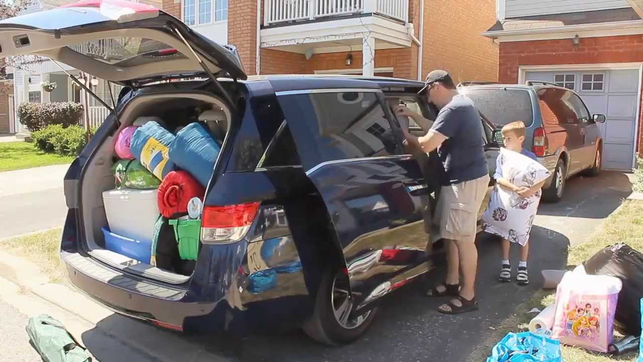 TEST DRIVE - The 2014 Honda Odyssey Touring Goes Camping