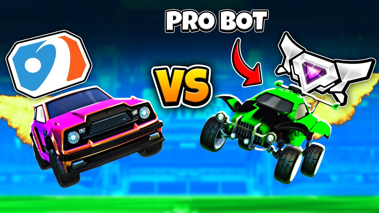 Pro Rocket League Player vs SSL AI Bot