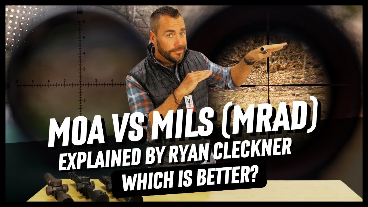 MOA и MIL (MRAD): объяснение от Райана Клекнера | Что лучше?