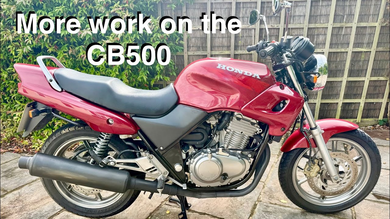 Latest update on the 1997 CB500 !