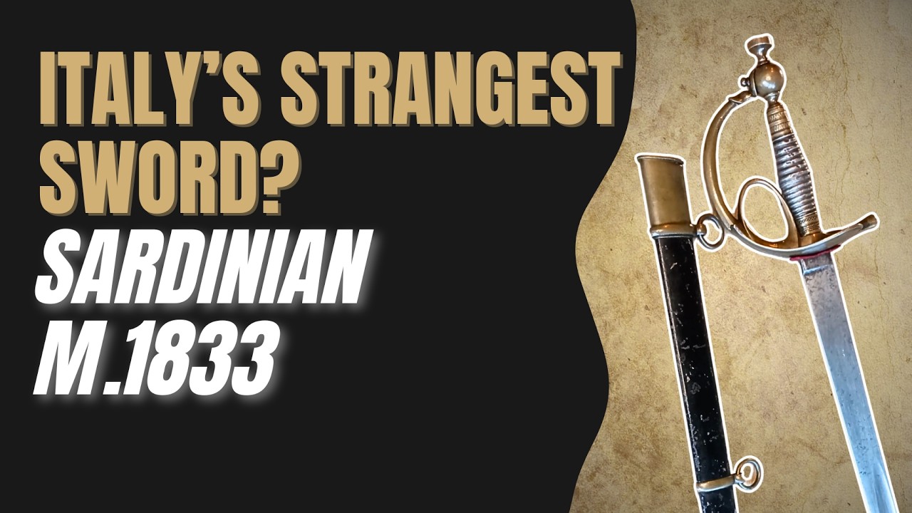 Italy’s Strangest Sword? The M.1833 Albertina, a Pre-Unification Gem