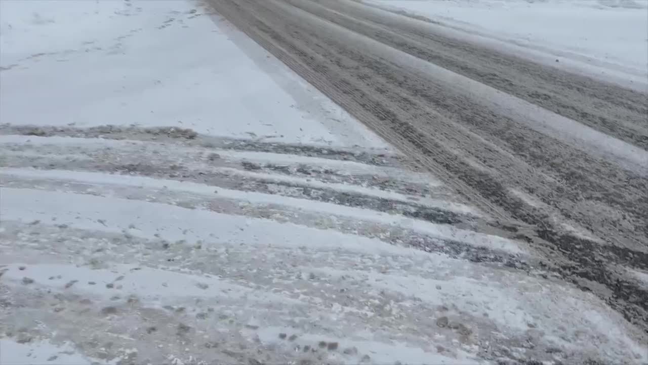One week after massive I-196 pileup, road crews battle extreme cold and lake-effect snow