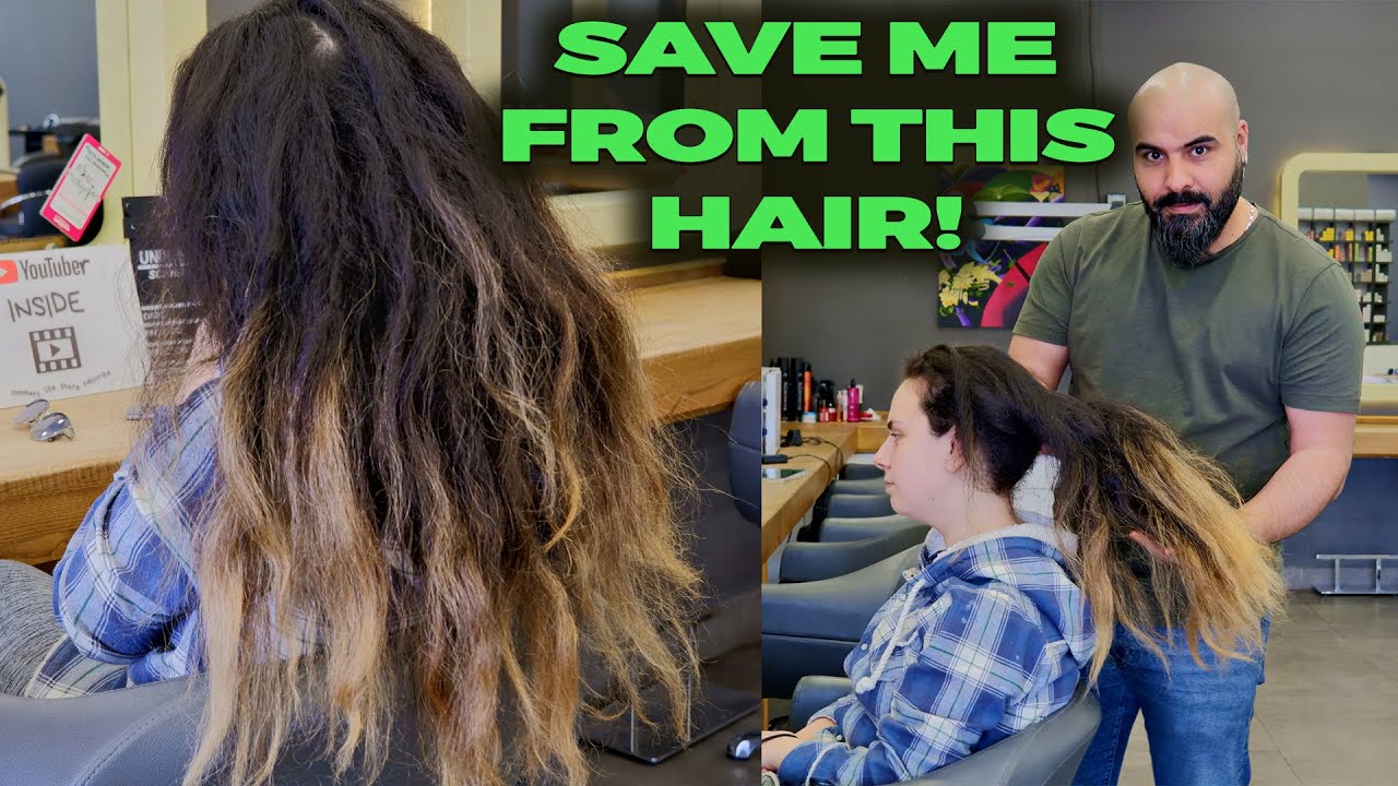 LIVING WITH THIS HAIR IS LIKE TORTURE! 😲 Haircut For Women