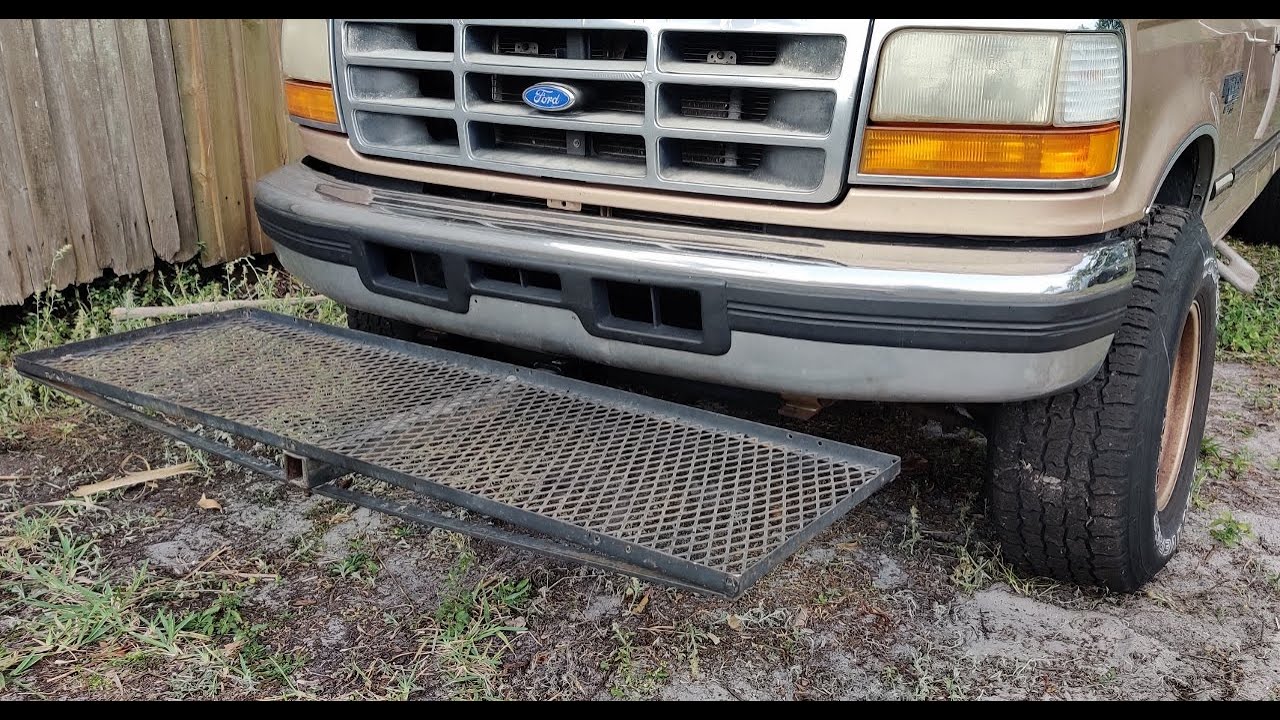 Front Hitch Anyone? Let's Install One on the 1996 Ford F250! We Have Some Camping to Do!