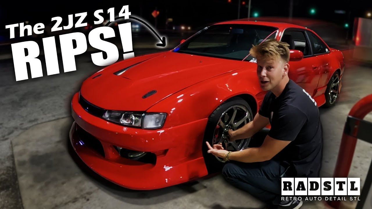 We fixed the 2JZ Swapped S14 and it RIPS! But There are still issues