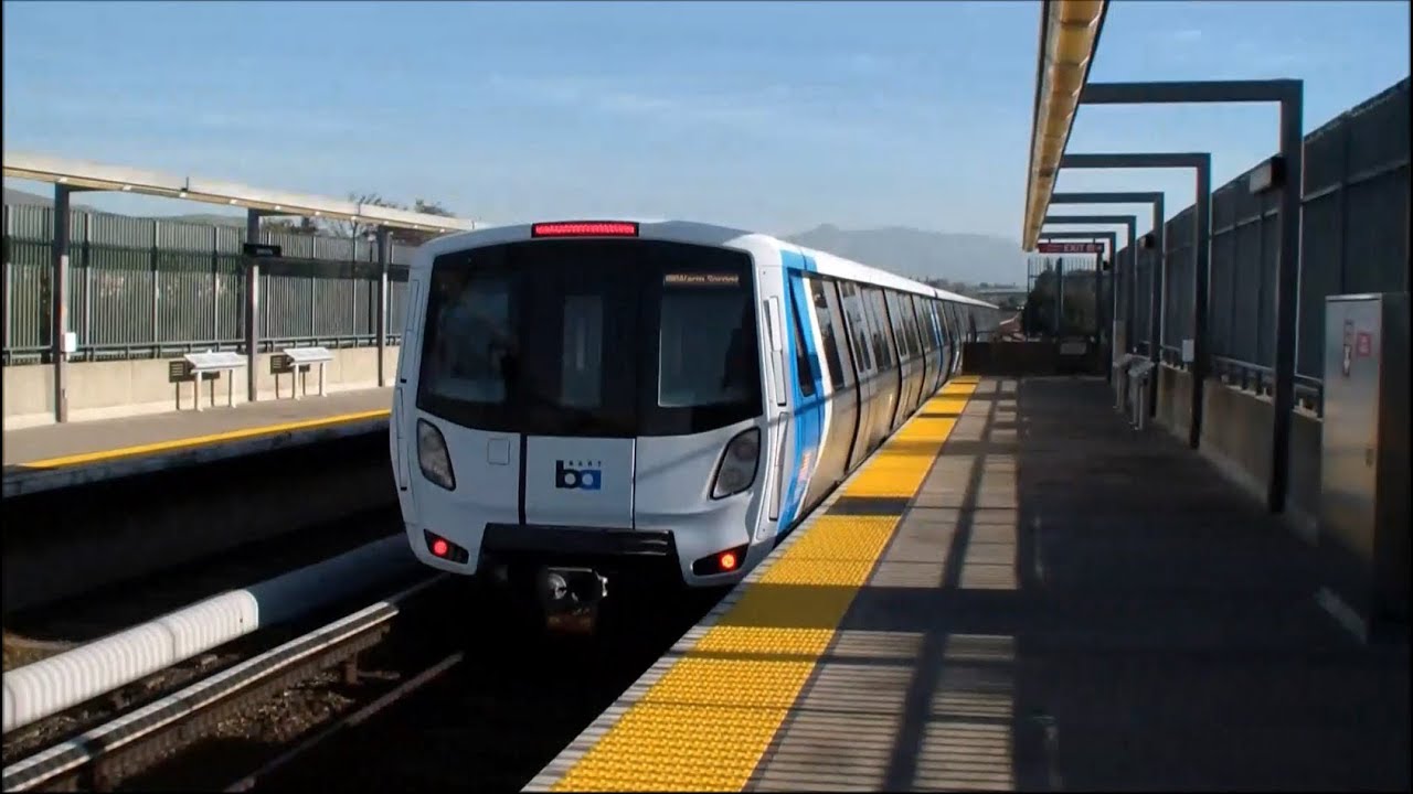 BART: First Ride on the Fleet of the Future: MacArthur - Union City