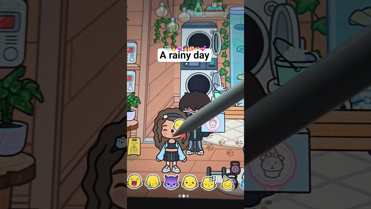 A rainy day #tocaboca 🍰💕