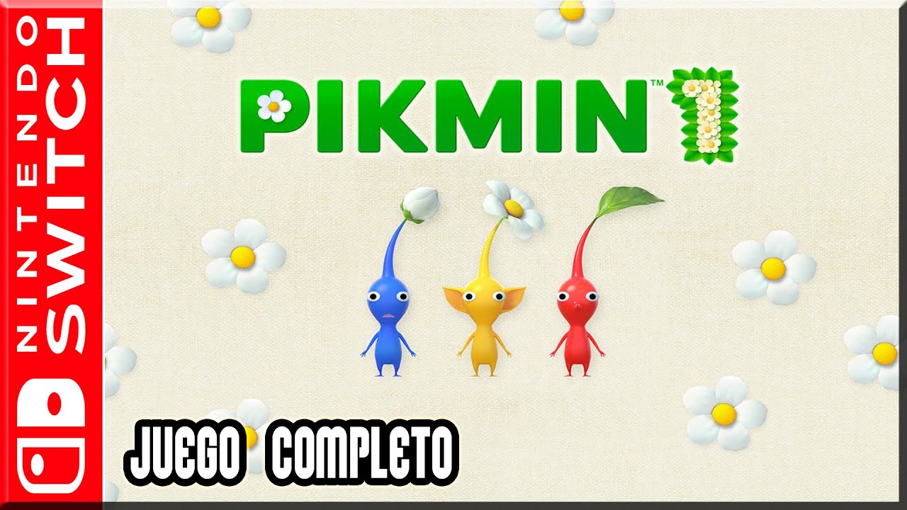 Pikmin 1 - Juego Completo | Guia 100% - Español (Switch)