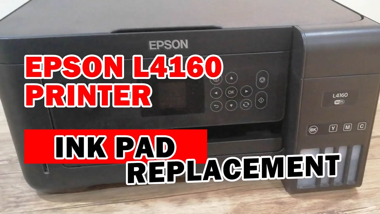 EPSON L4160 INKPAD REPLACEMENT | PRINTER INK LEAK | SIR MELL TV