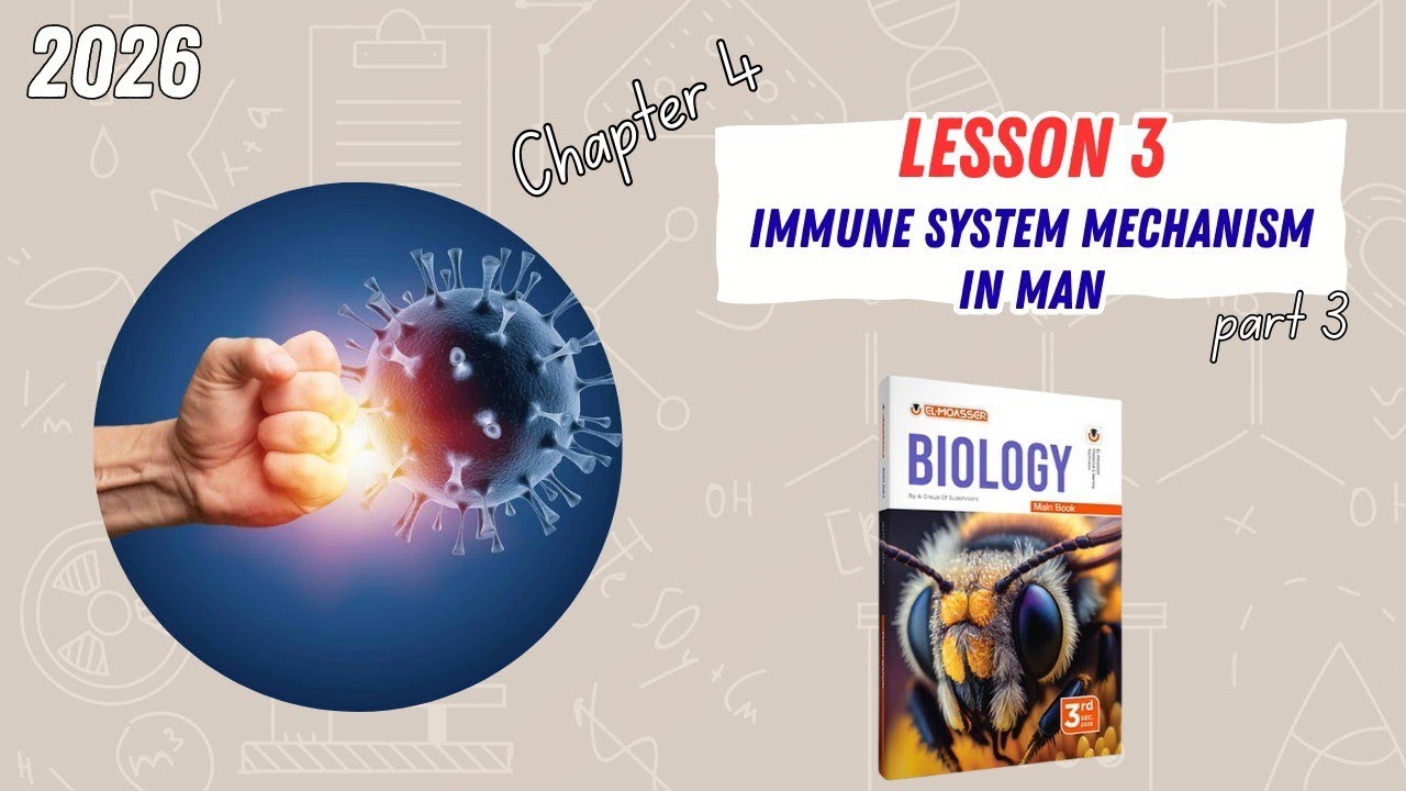 CHAPTER 4 | Lesson 3 | ELMOASSER | The immune system mechanism in man | part 3