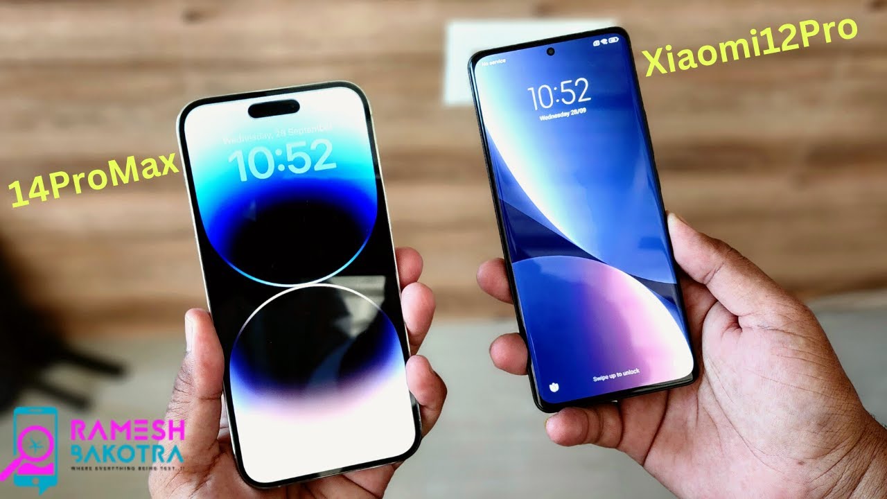 Apple iPhone 14 Pro Max vs Xiaomi 12 Pro Speed Test and Camera Comparison