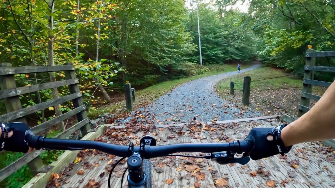 Biking Old Blacktop, Taylor Farm, and Burma Road at Prince William Forest Park