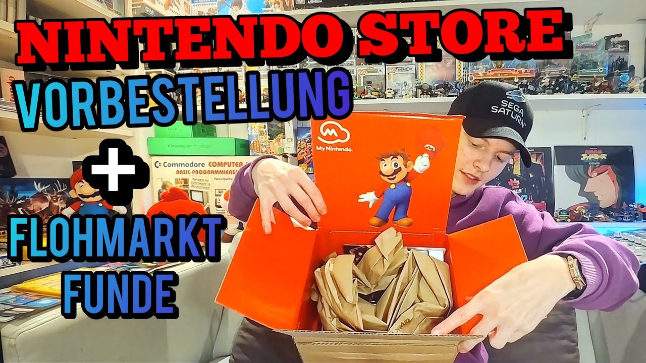 My NINTENDO Store Vorbestellung und Flohmarkt Funde 