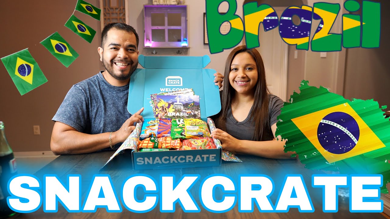 SnackCrate Subscription Box BRAZIL 2021 | Brazilian Snacks