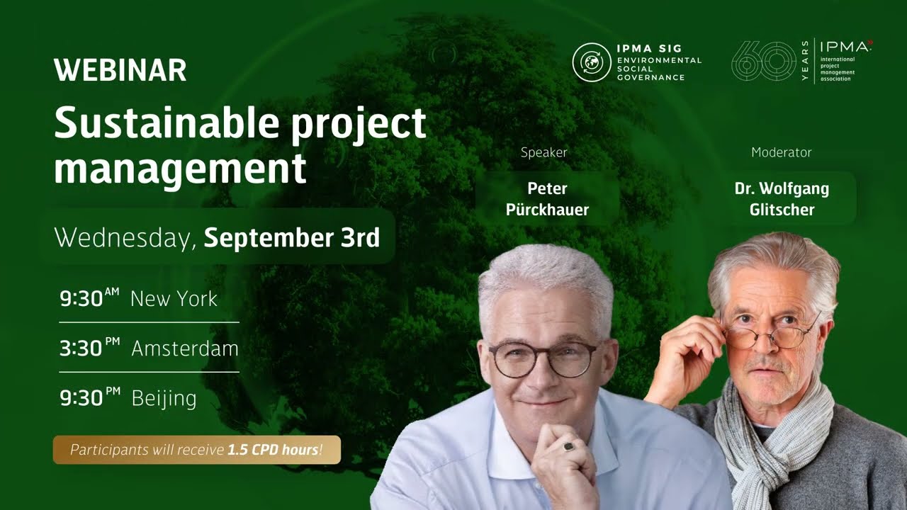 SIG ESG - Sustainable Project Management: More success for all