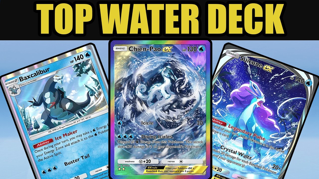 This Chien-Pao ex +Baxcalibur Deck DOMINATES Ranked! ❄️ Paldean Wonders (TCG Pocket)