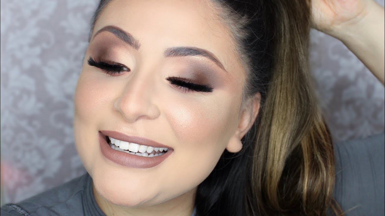MAKE NUDE CHIC SÓ COM PALETAS DE CONTORNO!!!!