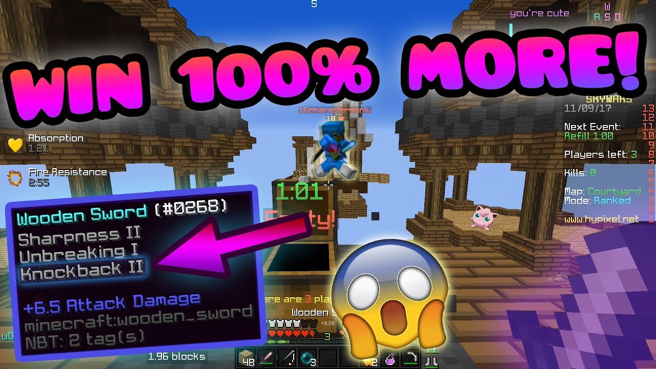 [Ranked Skywars] MOST BROKEN STRAT EVER!!!!! + WIN EVERY GAME!!!!!!!!!!