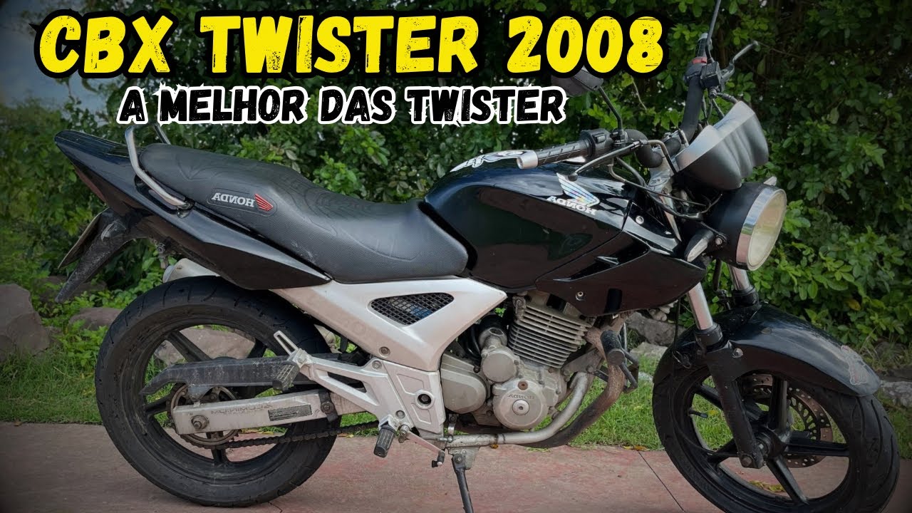 🔥CBX 250 TWISTER 2008 | a melhor moto feita pela HONDA.