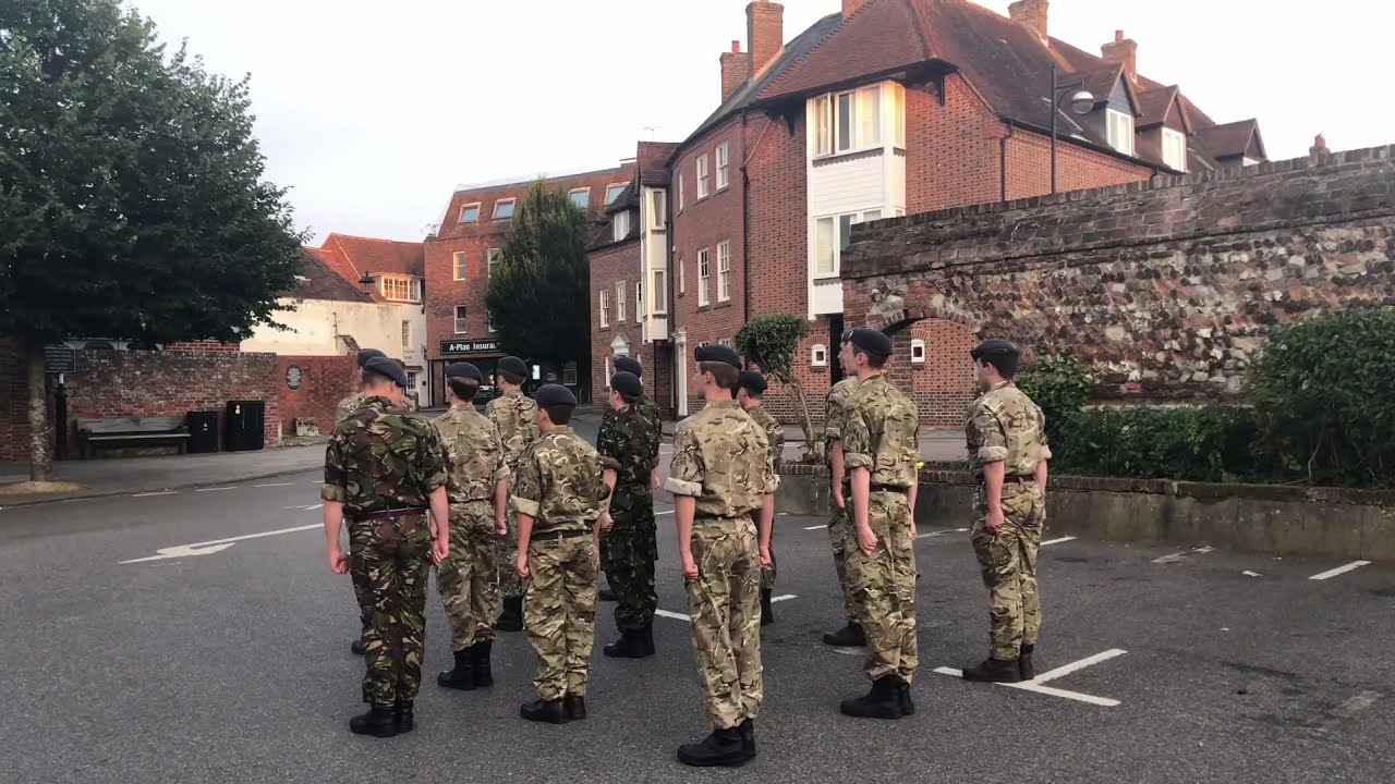 RAF Air Cadets Drill