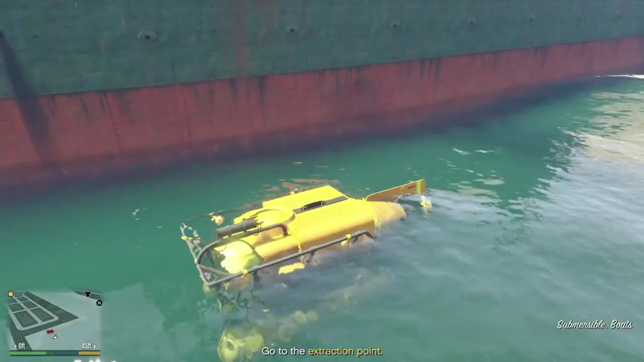 DI GTA 5 ADA KAPAL SELAM ??