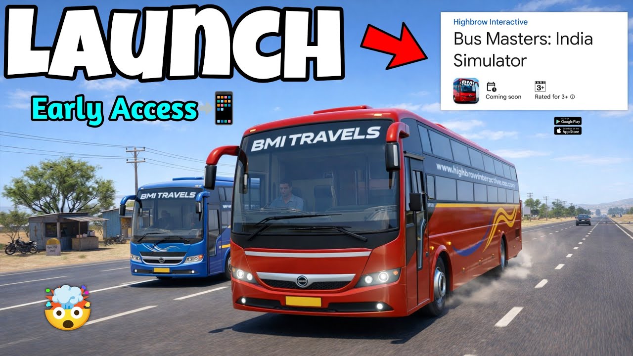 Запуск Bus Masters в Индии состоялся! 🎉 Ранний доступ! 🔥✅
