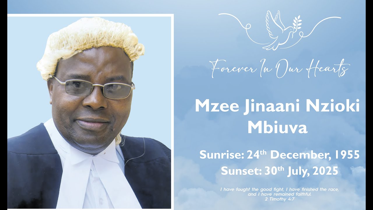 Celebration OF LIFE Jinaani Nzioki MBIUVA