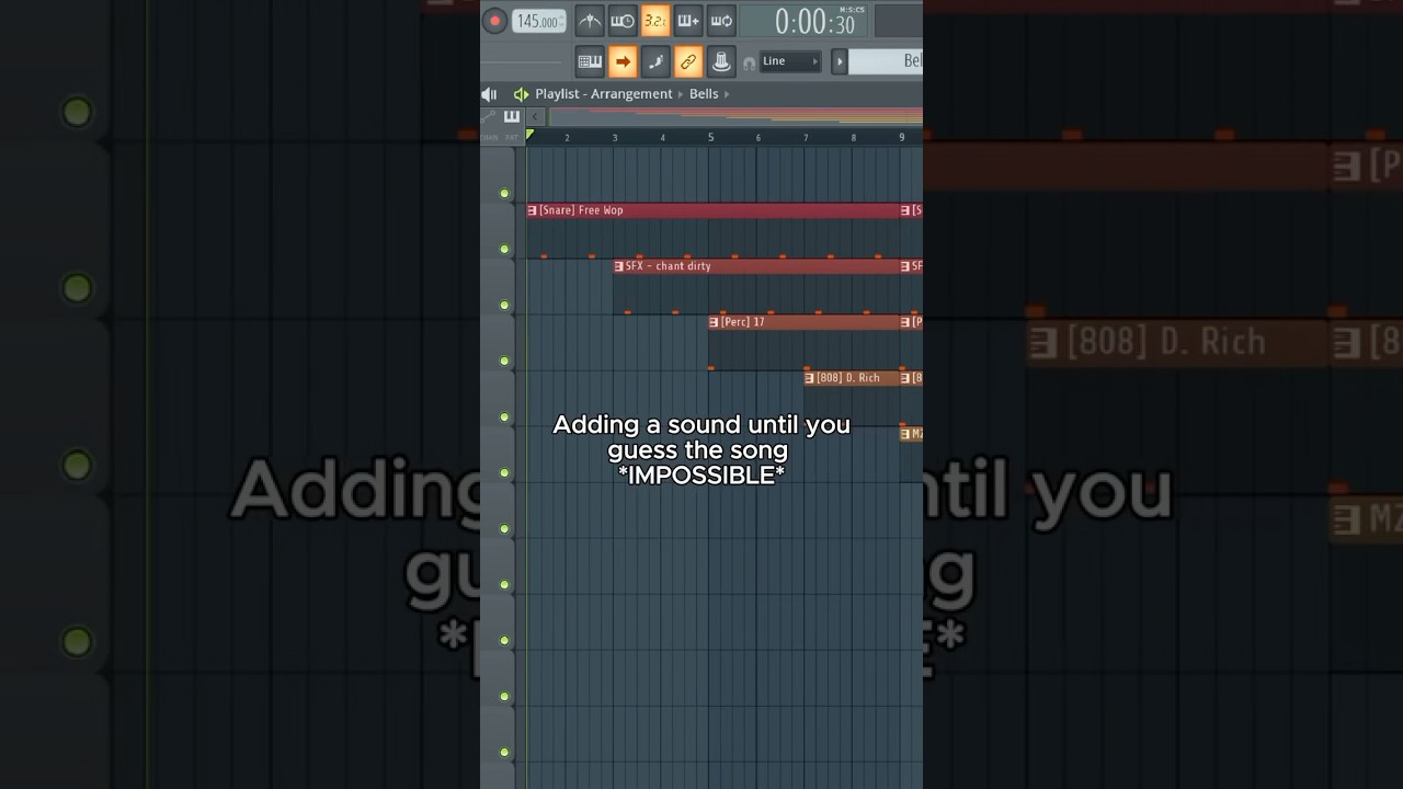 Adding sounds until you guess the song 🔥💫