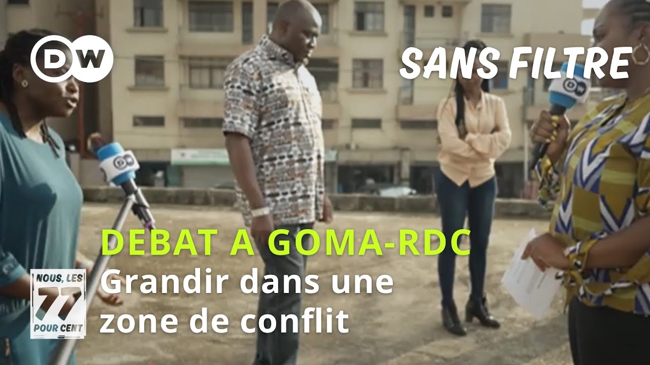 A Goma, en RDC, les jeunes d&eacute;battent autour de l'ins&eacute;curit&eacute;