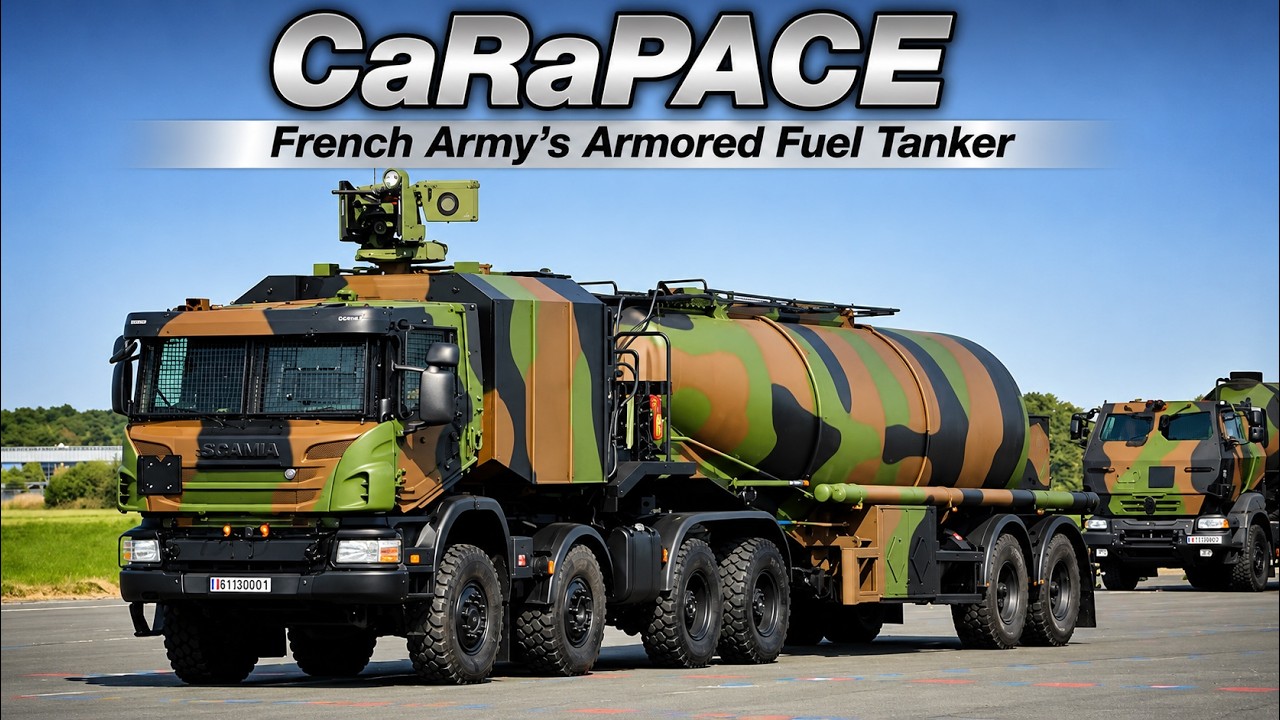 EPISODE 17 CaRaPACE  – French Army’s Armored Fuel Tanker