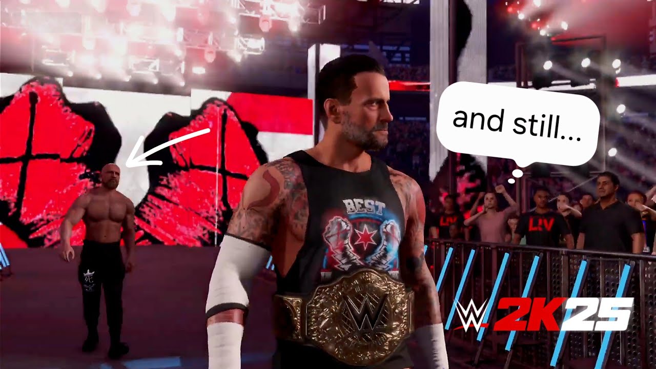 WWE 2K25 | Jon Moxley returns to WWE | CM Punk vs. Roman Reigns Elimination Chamber 2026
