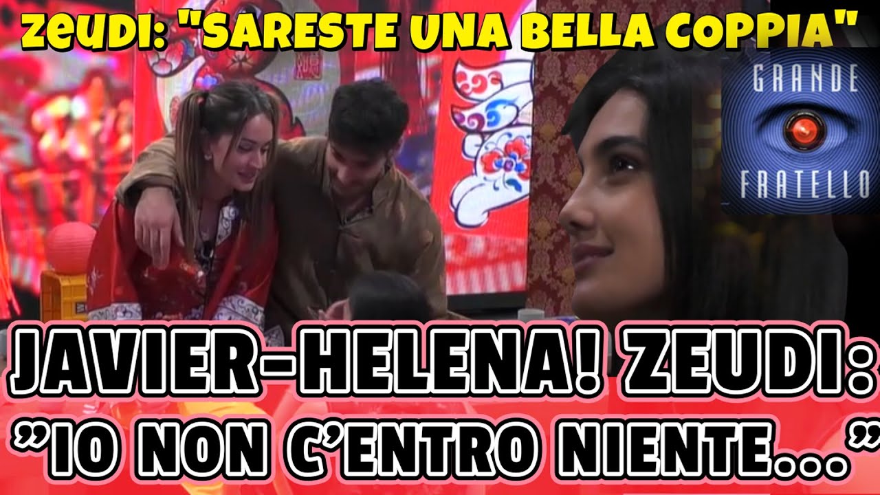 GF: ZEUDI a HELENA e JAVIER: 