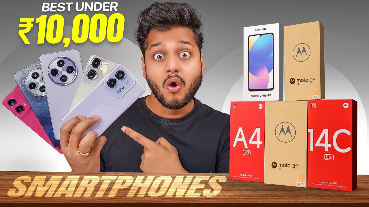 ₹5000 to ₹10,000 Best Smartphones – Which One Should You Buy? 🤔